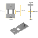 Ressorts de suspension pour pendules assortiment pour regulateurs 8 pièces