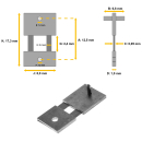 Ressorts de suspension pour pendules assortiment pour regulateurs 8 pièces