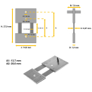 Assortiment de ressort pour horloges de maison 6 pcs.