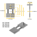 Assortiment de ressort pour horloges de maison 6 pcs.