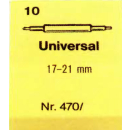 Spring bars universal - pack á 10 pcs 40 - 45 mm