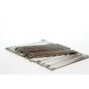 Split pins for repairing worn bands metal bracelets  -  Pack á 50 pcs 23 mm 0.8 mm