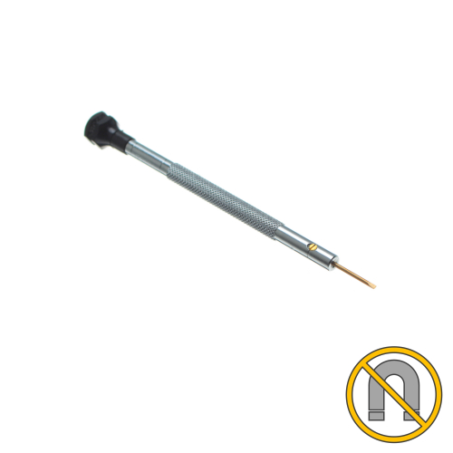 Flat bladed Screwdriver Professional antimagnetic 1,00 mm / black