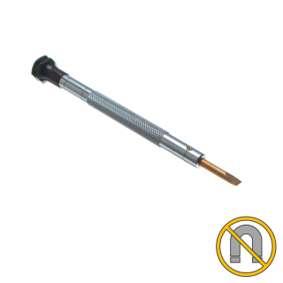 Flat bladed Screwdriver Professional antimagnetic 3,00 mm / brown