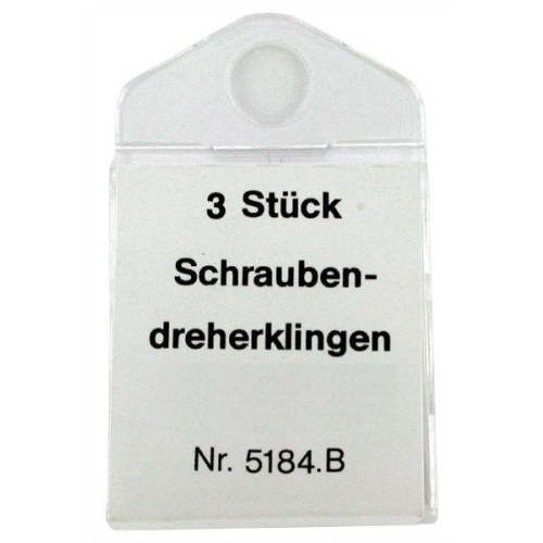 Schraubendreher Professional Ersatzklingen antimagnetisch 0,50 mm 3 St.