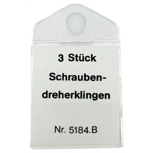 Schraubendreher Professional Ersatzklingen antimagnetisch 3,00 mm 3 St.