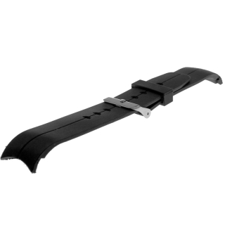 Rubber Submarine divers watch strap for luxury watches 20 mm Black