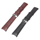 Elite watch strap in alligator grain with molded Lug for luxury watches