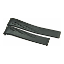 TAG Heuer rubber watch band black for Carrera Chronograph...