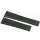 TAG Heuer pulsera de caucho negro estructurado para Monaco Cal. 12 CAW21xx