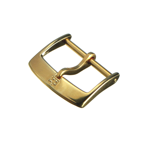 Genuine ETERNA pin buckle gold plated 16 mm with classic logo