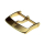 Genuina hebilla ETERNA bañada en oro de 18 mm con el logo clásico