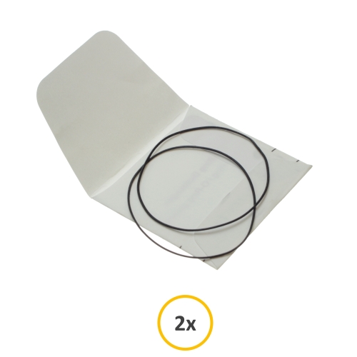 Junta inferior para relojes de pulsera impermeables calidad alemana 2 piezas  16,6 mm | 15,8 mm