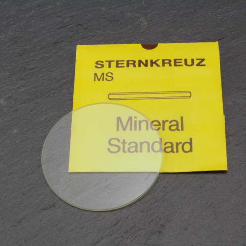 Vidrio mineral plano para relojes de espesor normal 1.0-1.1 mm Tamaños 351-460