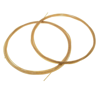 Corde di budello per orologi a pendolo di grandi, due corde á 350 cm lunghezza 1,20 mm
