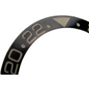 Incrustación de cerámica en el bisel negro compatible con Rolex GMT-Master