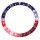 Bezel inlay blue/red "Pepsi" compatible with Rolex GMT-Master II 16710