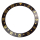 Lunetta intarsio nero/oro compatibile con Rolex GMT-Master I 1675/3 1675/8 16753