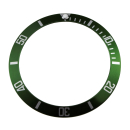 Lünetten-Inlay grün Kermit kompatibel zu Rolex Submariner...