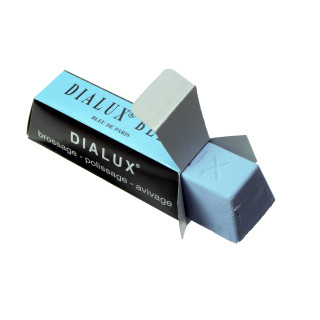 DIALUX Polierpaste bleu (blau) polieren für Stahl 100g