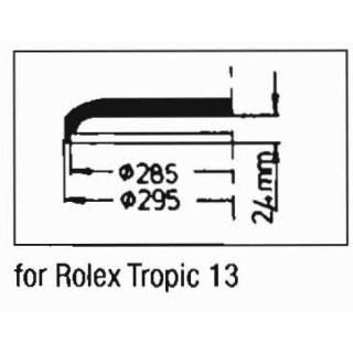 Acryl Ersatzglas kompatibel zu Rolex  für Airking 5502