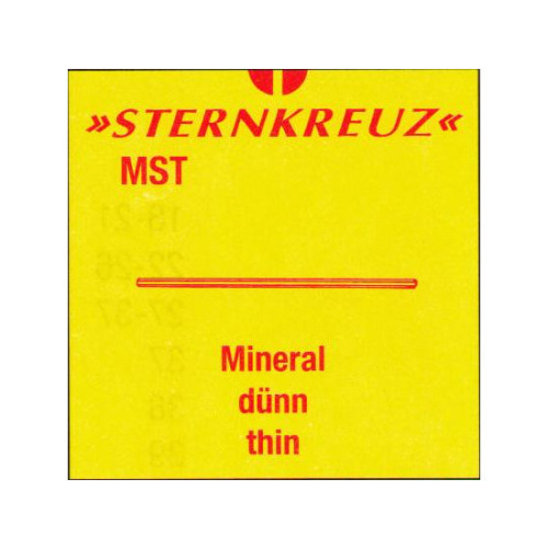Mineral crystal standard thin 0.7-0.8 mm / 123