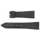 ZENITH bracelet en caoutchouc noir 23 mm pour divers ZENITH modèles