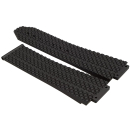Genuine HUBLOT rubber bracelet structured black für...