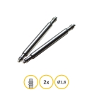 Spring bars Inox - diameter 1.8 mm / 15 mm 2 pcs