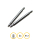 Spring bars Inox - diameter 1.8 mm / 15 mm 2 pcs