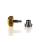 Coronas de tornillo Rolex compatible diámetro 5,3 a 7,0 mm 24-530-8 (Dorado/5,3 mm)