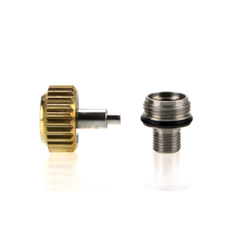 Screw-on crown Rolex compatible diameter 5.3 - 7.0 mm 24-700-8 (GP/7 mm)