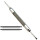 Spring bars Inox - diameter 1.3 mm / 11 mm 2 pcs + Spring Bar Tool