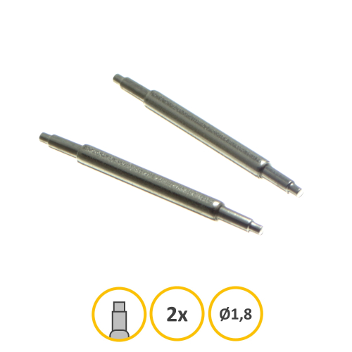 Universal Federstege extra lang 10 bis 50 mm - 2 Stück 14 - 17 mm