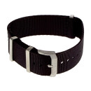 TAG Heuer bracelet textile noir pour New F1 Chronographe Quartz CAZ10xx, CAZ20xx, WAZ10xx