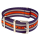 TAG Heuer Textilarmband blau/grau/orange für New Formula 1 Quartz  Chronograph CAZ10xx, CAZ20xx, WAZ10xx