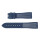 Zenith pulsera de caucho 21/18 mm azul para diferentes modelos de Zenith