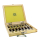 Precision Watchmaker Universal Tweezer set 7 pieces in decorative wooden box