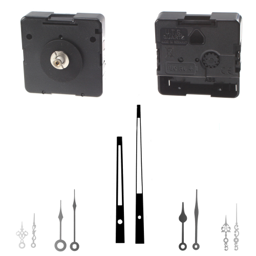 UTS movimiento de cuarzo silencioso y duradero + juego de agujas de reloj 126/95 mm 21 mm