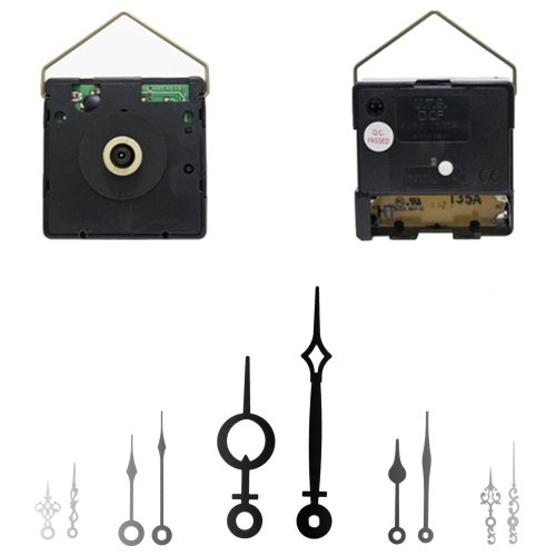 UTS reloj de cuarzo torque fuerte 700.3 16 mm + Juego de manos para movimientos fancy style 69/48 mm