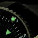 Lunetta luminosa perla punto verde 2,30 mm compatibile con le lunette Rolex