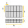 Caja de clasificación para guardar Caja de acrílico de 12 compartimentos Made in Germany 10 pzs