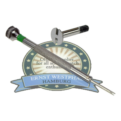 Special H screwdriver for Hublot with genuine HUBLOT bracelet titanium screws Ref. 561.xx, 565.xx 1 screws