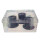 Set of three comfortable plastic magnifying loupes type B 2,5x 5x 10x in a box