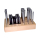 Precision edging and dapping block with 15 punch set made of hardened tool steel