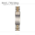 Stahlarmband kompatibel zum Jubilee Stahlarmband für Rolex Uhren 13 mm Bicolor