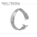 Steel bracelet with Jubilee Style folding clasp...