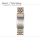 Stahlarmband kompatibel zum Jubilee Rolex Uhren 17 mm (Datejust Medium) Bicolor