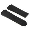 Genuine HUBLOT rubber strap lined black for HUBLOT Big Bang 48 mm
