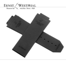 Genuine HUBLOT rubber bracelet smooth black HUBLOT Big Bang 48 mm Ref. 322.xx
